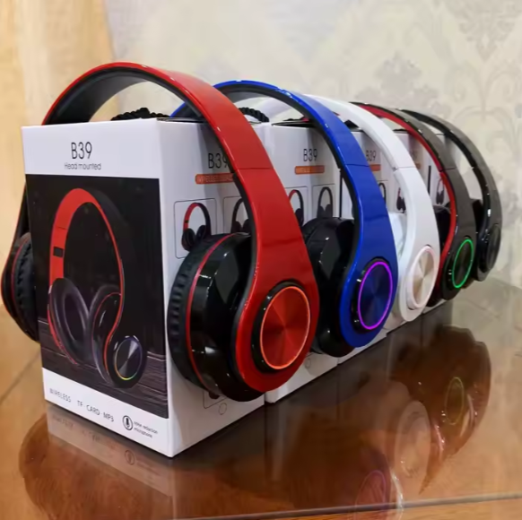 Colorful LED Lights Headphones