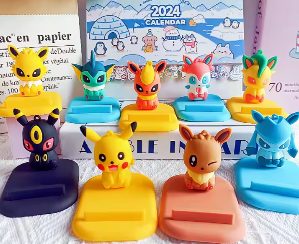 Lovely Cartoon Pokémon Eevee 3D PVC